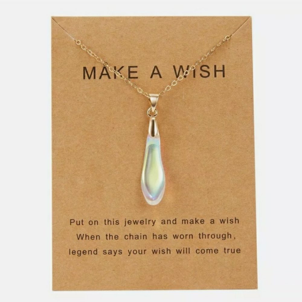 Make a Wish  Moonstone Necklace